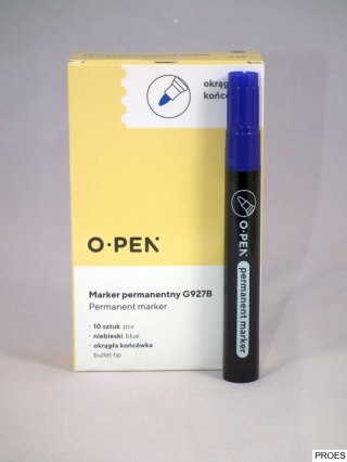 Marker permanentny okrągły G927B niebieski AMA0927922 OPEN (X)