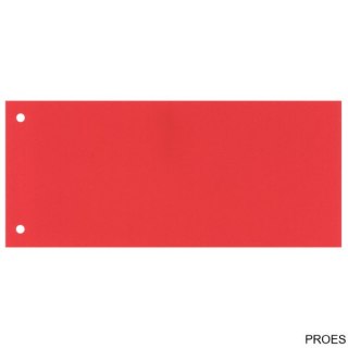 Przekładki 1/3 A4 Maxi Esselte, czerwony, 100 szt., 624446