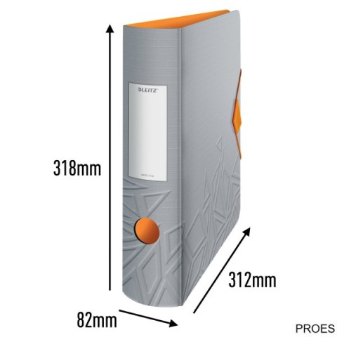 Segregator Leitz 180_ Active Urban Chic 82 mm, szary 11160088 Segregator Leitz 180_ Active Urban Chic 82 mm, szary 11160088