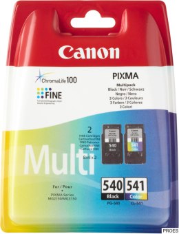 Tusz CANON (PG-540+CL-541/5225B006) czarny+kolor 2szt