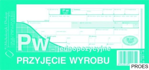 381-8 PW jednopozycyjne przyjęcie wyrobu MICHALCZYK I PROKOP (X)