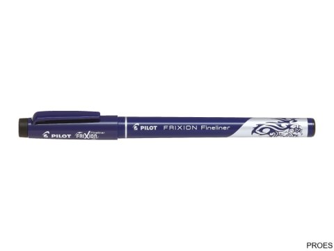 Cienkopis FRIXION FINELINER czarny PILOT PISW-FF-B