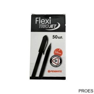 Długopis FLEXI TRIO JET czarny TT7531 PENMATE