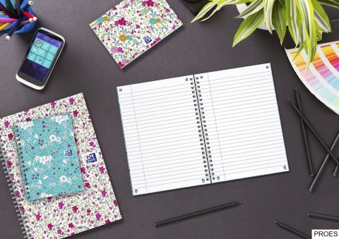 Notatnik A6 80K OXFORD FLORAL, linia 400094827 Notatnik A6 80K OXFORD FLORAL, linia 400094827