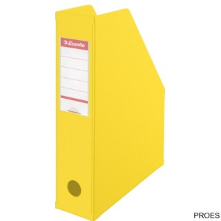 Pojemnik składany A4 70mm żółty ESSELTE PVC 56001