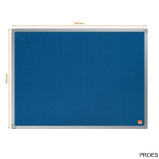 Tablica ogłoszeniowa filcowa Nobo Essence 600x450mm, niebieska 1915201