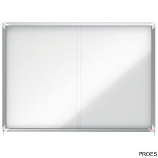 Gablota magnetyczna zewnętrzna Nobo Premium Plus 18xA4 (drzwiczki przesówne) 1902571