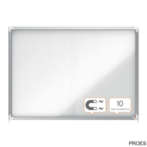 Gablota magnetyczna zewnętrzna Nobo Premium Plus 18xA4 (drzwiczki przesówne) 1902571