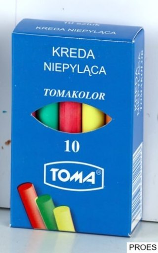 Kreda TOMA kolor.10szt OM-81201