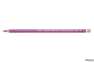 Kredka POLYCOLOR 3800/08 BORDEAUX RED KOH I NOOR (X)