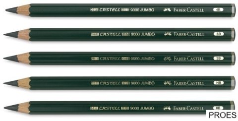 Ołówek CASTELL 9000 4B (12szt.) 119004 FABER-CASTELL Ołówek CASTELL 9000 4B (12szt.) 119004 FABER-CASTELL