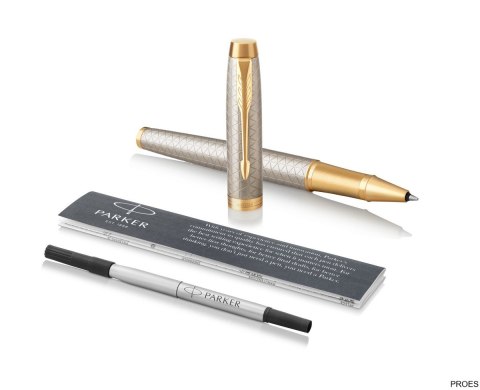 Pióro kulkowe PARKER IM PREMIUM WARM GREY GT 1931686, giftbox (X) Pióro kulkowe PARKER IM PREMIUM WARM GREY GT 1931686, giftbox (X)