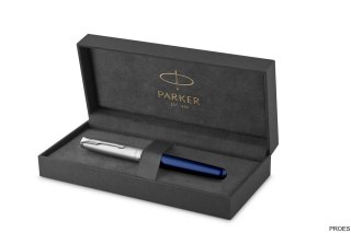Pióro wieczne (F) SAND BLASTED METAL BLUE 2146747 PARKER