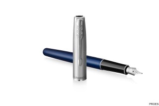 Pióro wieczne (F) SAND BLASTED METAL BLUE 2146747 PARKER