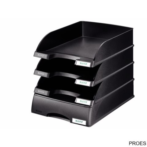 Półka na dokumenty LEITZ PLUS czarna 52272095 Półka na dokumenty LEITZ PLUS czarna 52272095
