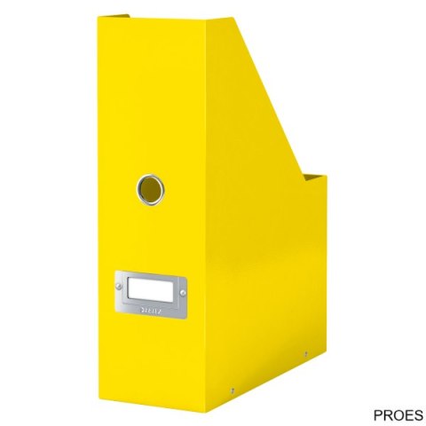 Pudło na czasopisma Leitz C&S WOW, żółte 60470016 Pudło na czasopisma Leitz C&S WOW, żółte 60470016