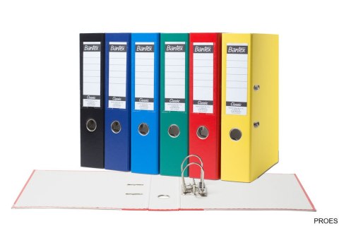 Segregator A4 75mm BANTEX BUDGET CLASSIC czerwony 400044101 Segregator A4 75mm BANTEX BUDGET CLASSIC czerwony 400044101