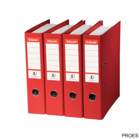 Segregator A4/75mm z mechanizmem czerwony 811330 No.1 ESSELTE