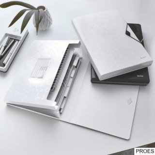 Teczka z 6 przegródkami PP Leitz WOW, biała 45890001 -a