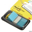 Zakładki indeksujące POST-IT (680-23), PP, 25,4x43,2mm, 50 kart., jaskrawoniebieskie