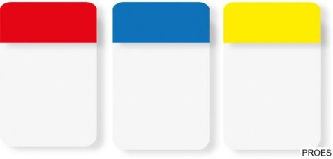 Zakładki indeksujące POST-IT do archiwizacji (686-RYB), PP, silne, 38x25mm, 3x22 kart., mix kolorów Zakładki indeksujące POST-IT do archiwizacji (686-RYB), PP, silne, 38x25mm, 3x22 kart., mix kolorów