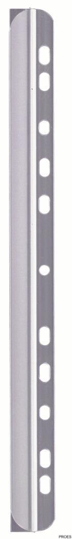 Grzbiety zaciskowe DURABLE A4/60 z listwą do segr. ring 50szt 2904-19