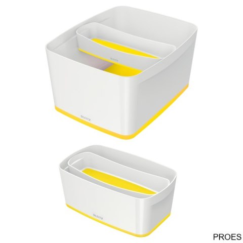 MyBox Organizer podłużny, biało-żółty 52581016