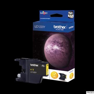 Tusz BROTHER (LC1220Y) żółty 300str DCP-J925DW (X)