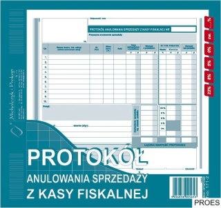 171-2 Prot.anul.sprz.z.kasy N! 2/3 MICHALCZYK I PROKOP