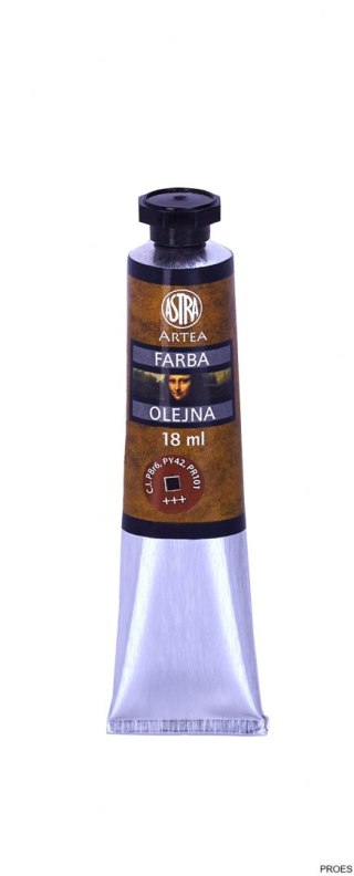 Farba olejna Astra tuba 18ml - brunat jasny, 83410951