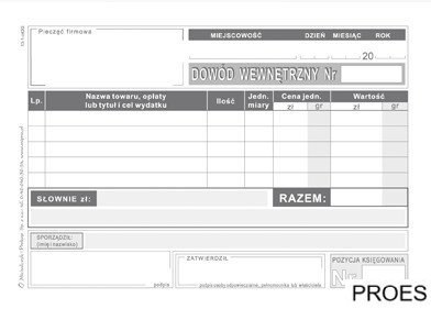 K-13 Dowód wewnętrzny A6 MICHALCZYK&PROKOP K-13 Dowód wewnętrzny A6 MICHALCZYK&PROKOP