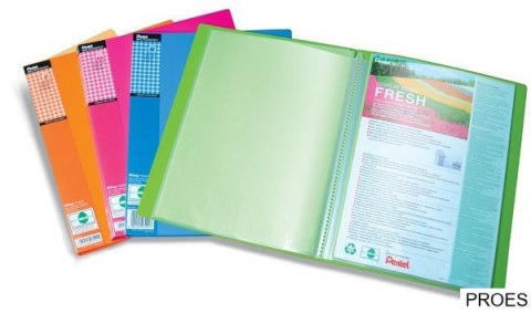 Album ofertowy FRESH, 20 kieszeni pomarańcz DCF542-F PENTEL