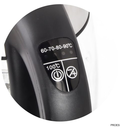Czajnik elektryczny szklany LED z regulacją temperatury SEINE 1.7L ESPERANZA EKK026 / EKK026 Czajnik elektryczny szklany LED z regulacją temperatury SEINE 1.7L ESPERANZA EKK026 / EKK026