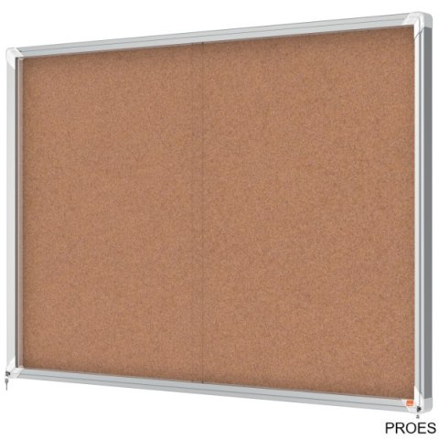 Gablota korkowa Nobo Premium Plus 18xA4 (drzwiczki przesówne) 1902575