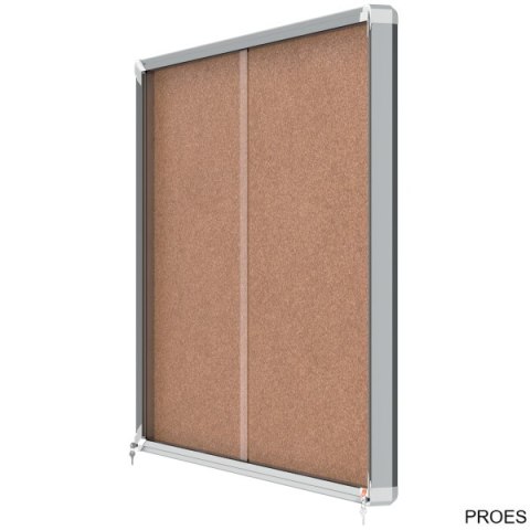 Gablota korkowa Nobo Premium Plus 18xA4 (drzwiczki przesówne) 1902575