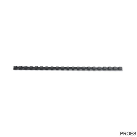 Grzbiety do bindowania plastikowe GBC Combs, A4, 10 mm, czarne, 100 szt., 4028175