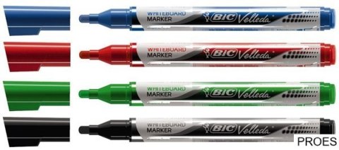 Marker suchościeralny BIC Velleda Liquid Ink Pocket zielony, 902090 Marker suchościeralny BIC Velleda Liquid Ink Pocket zielony, 902090