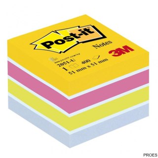 Mini Kostka samoprzylepna POST-IT_ (2051-U), 51x51mm, 1x400 kart., ultra