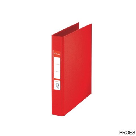 Segregator Esselte A5 z 2 kółkami, grzbiet 40 mm, czerwony, , 47683 Segregator Esselte A5 z 2 kółkami, grzbiet 40 mm, czerwony, , 47683