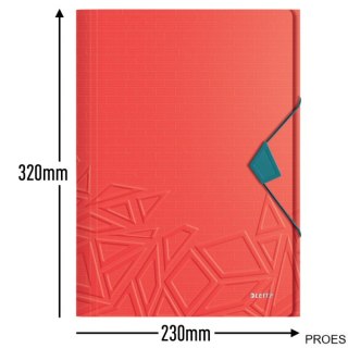 Teczka z gumką A4 15mm, Leitz Urban Chic, mieści 150 kartek, 46490020