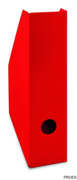 Pojemnik na czasopisma czerwony lakierowany BANTEX 100552128