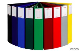 Segregator do akt osob. 5,5 cm 2r/d40 granat TD-15-02 BIURFOL