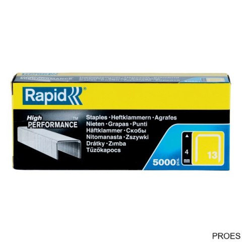 Zszywki do zszywaczy pistoletowych Rapid 13/4 5M 5000 szt. 11825700 (X) Zszywki do zszywaczy pistoletowych Rapid 13/4 5M 5000 szt. 11825700 (X)