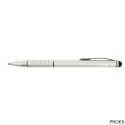 Długopis oraz rysik do urządzeń z dotykowym ekranem 2w1 Stylus, srebrny Leitz , 64150084