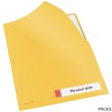 Folder A4 z kieszonką na etykietę Leitz Cosy, żółta 47080019