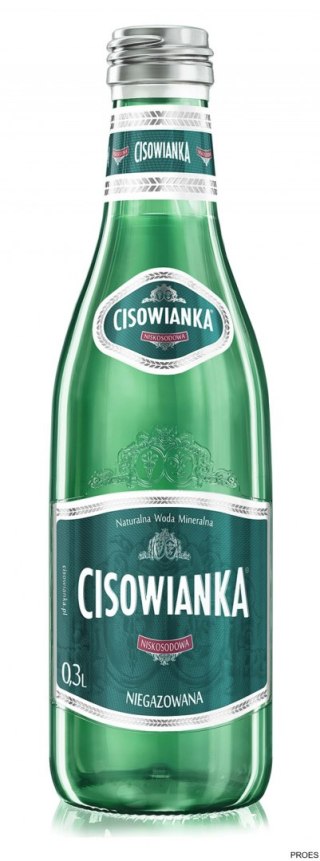 Woda CISOWIANKA 0.3l Classique niegazowana szkło