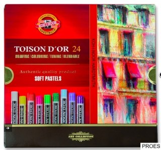 Kredki pastele suche 18kol KOH I NOOR *8513