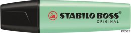 Zakreślacz STABILO BOSS pastelowy zielony 70/116 (X)
