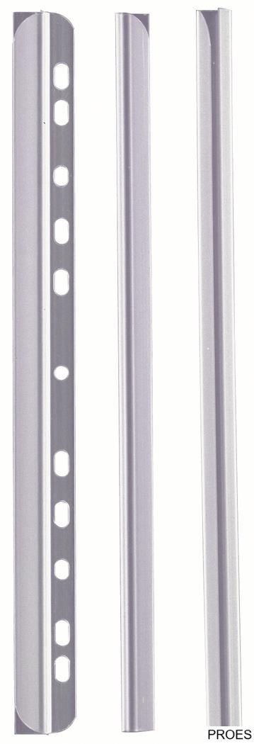 Grzbiety zaciskowe DURABLE A4/30 z listwą do segr. ring 50szt 290219