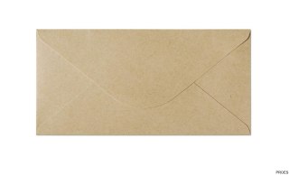 Koperta DL NATURE ciemnobeżowa K 120g/m2 (10) 280120 ARGO